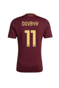 AS Roma Artem Dovbyk #11 Fotballdrakt Hjemme Klær 2024-25 Korte ermer